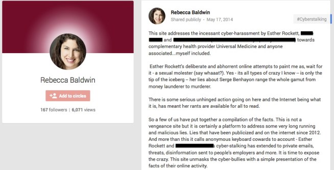 Rebecca Baldwin Bullshit
